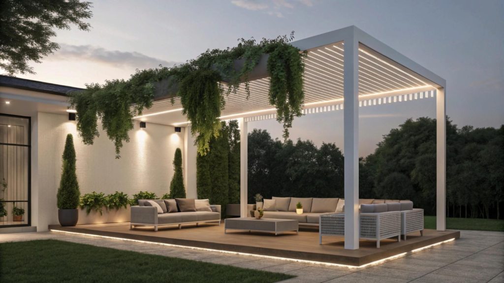 Pergola bioclimatique : idées pour créer un coin détente élégant